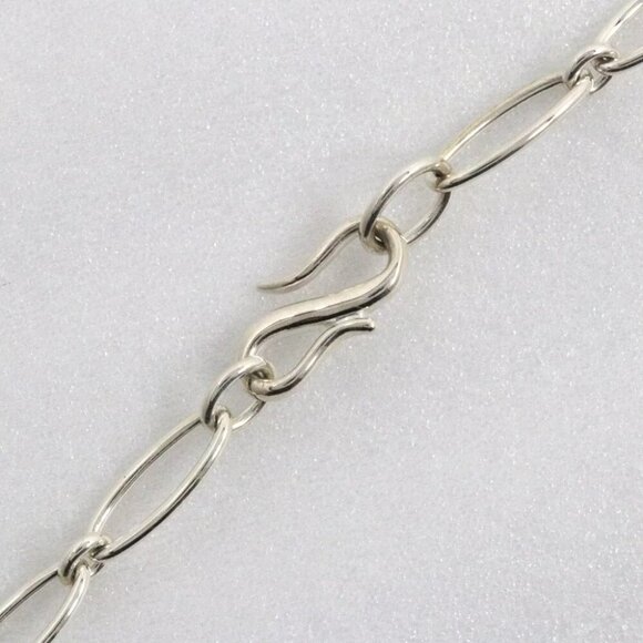 TIFFANY&Co. Large Infinity Cross Necklace Open cross Elsa Peretti Silver92... - Picture 5 of 9